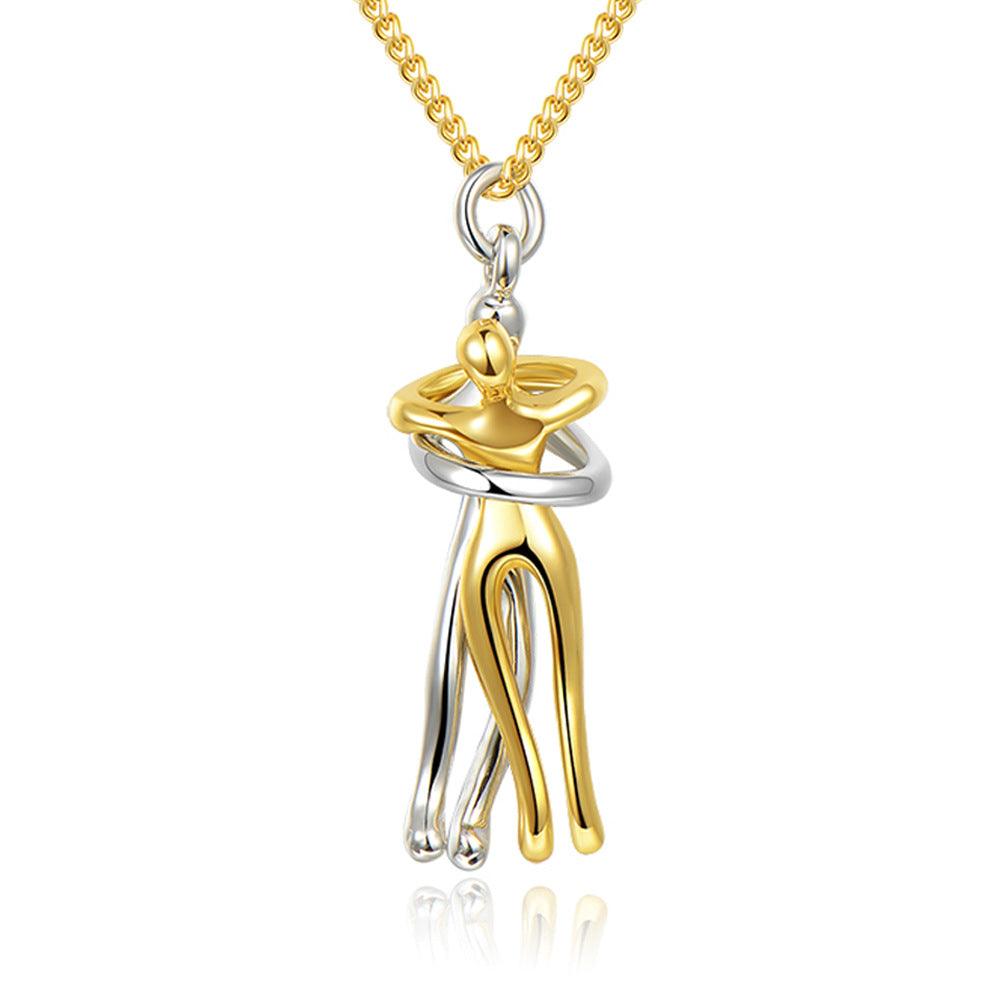 Emotional Elegance Brass Necklace