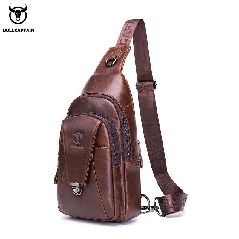 BULLCAPTAIN Genuine Leather Chest Backpack CJ's