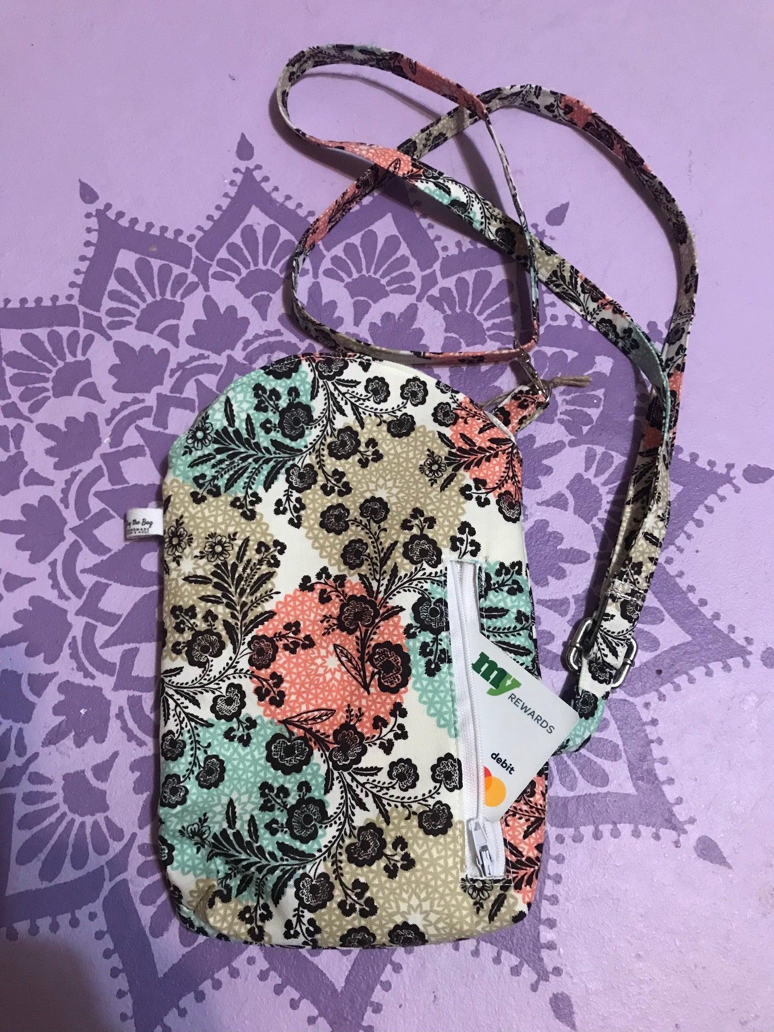 Hand-Crafted Crossbody Phone Bag with Attached Mini Wallet Set