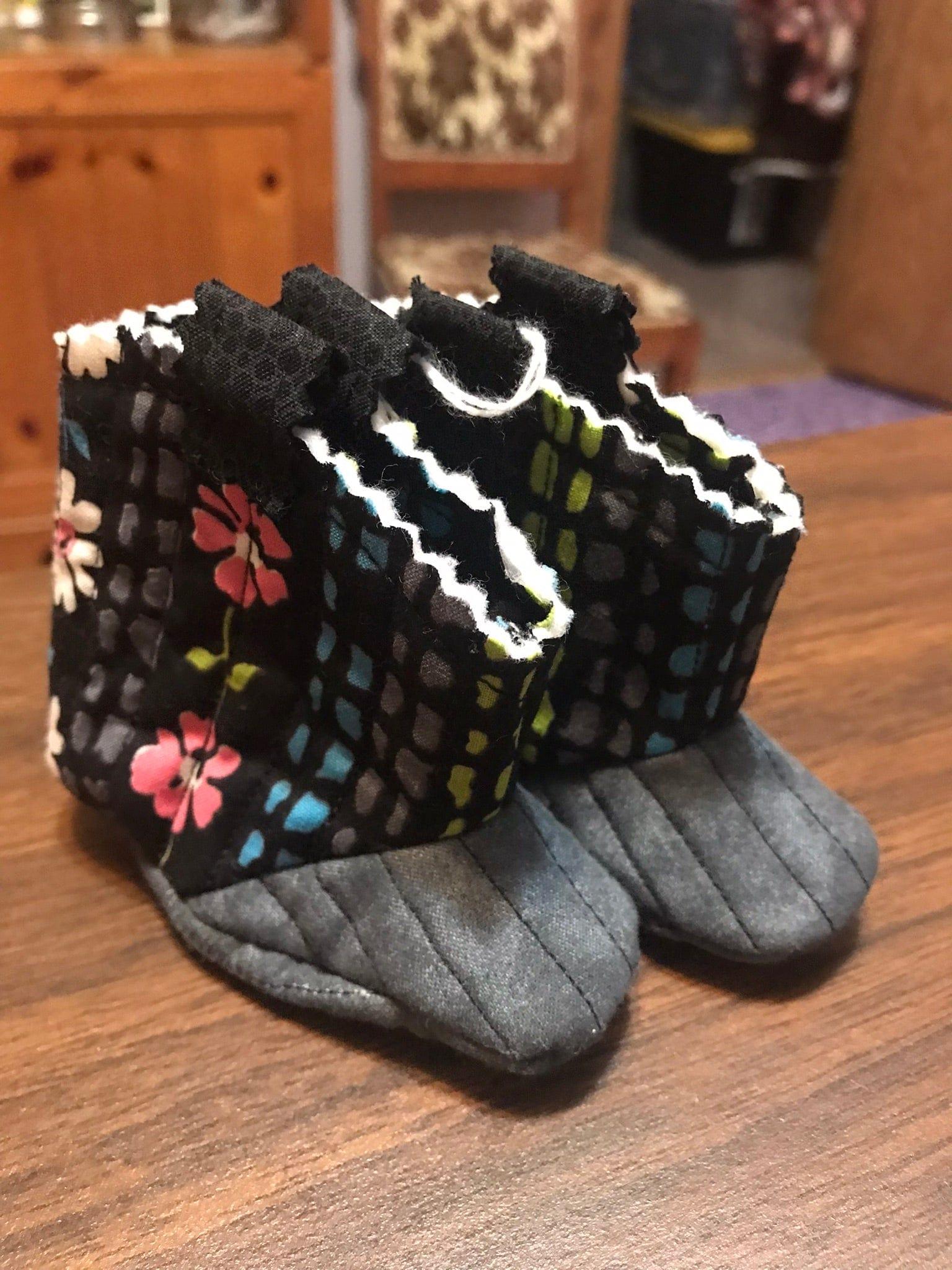 Hand-Crafted Western Charm Newborn Boots