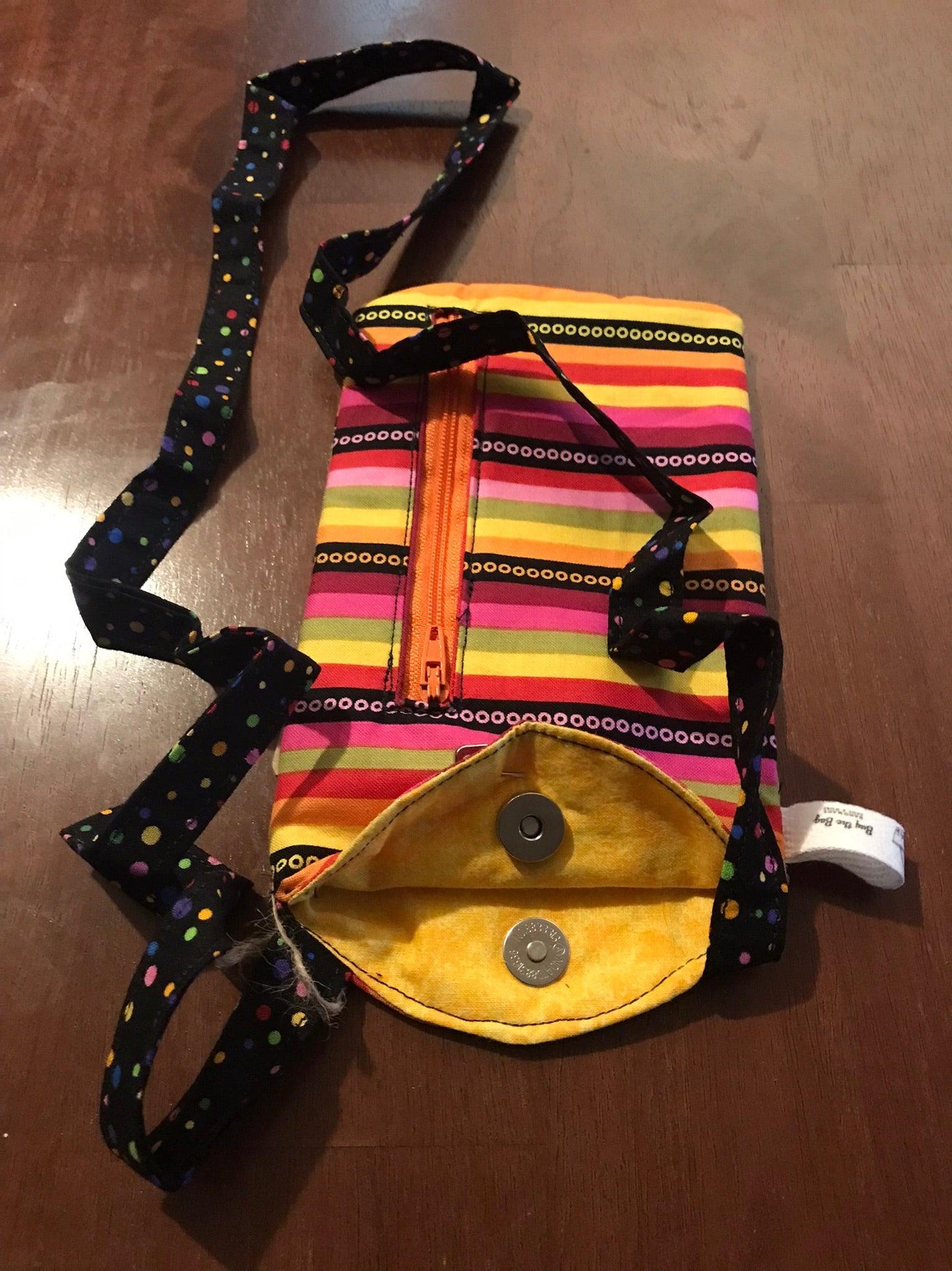 Hand-Crafted Crossbody Phone Bag