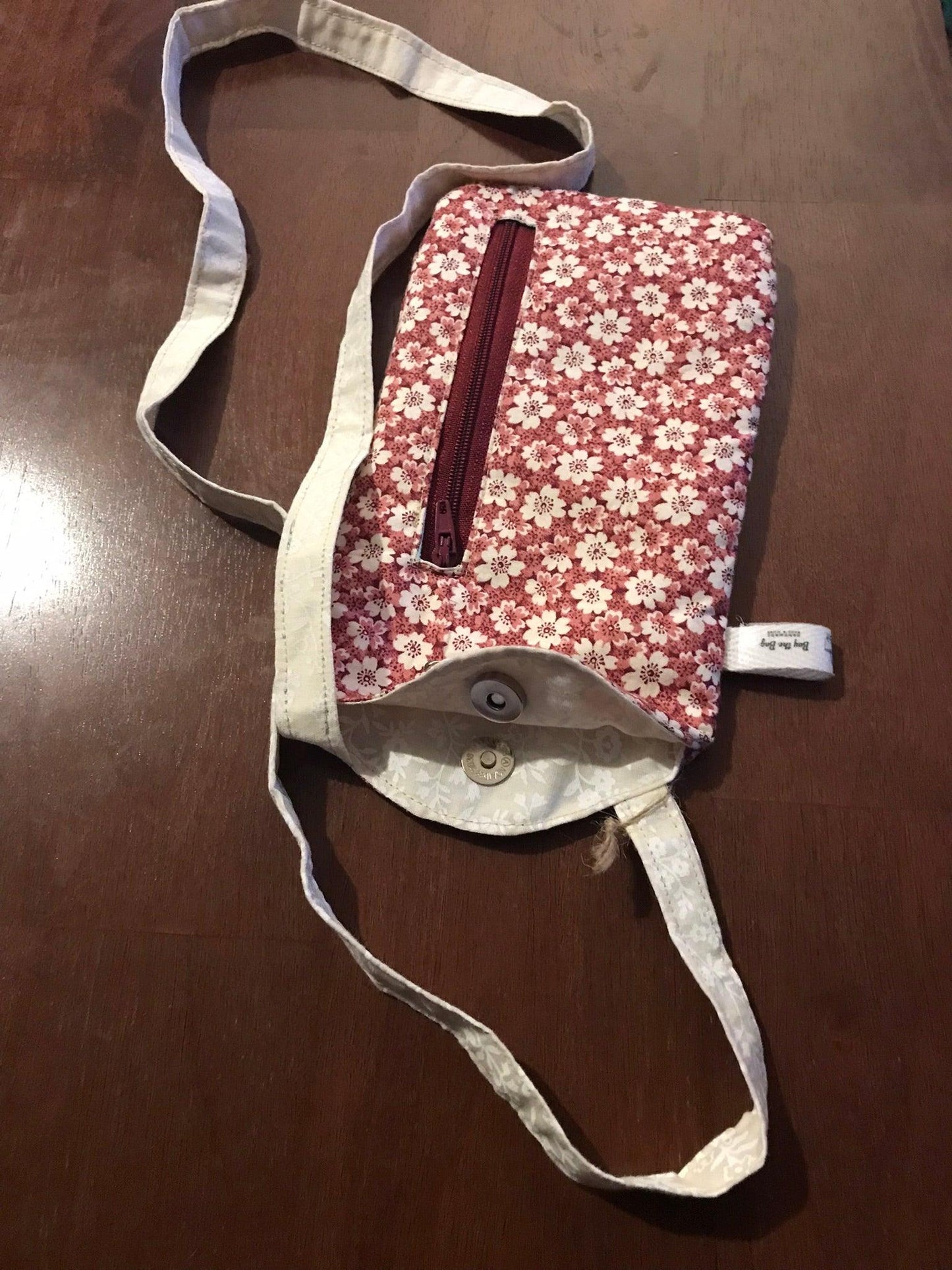 Hand-Crafted Crossbody Phone Bag