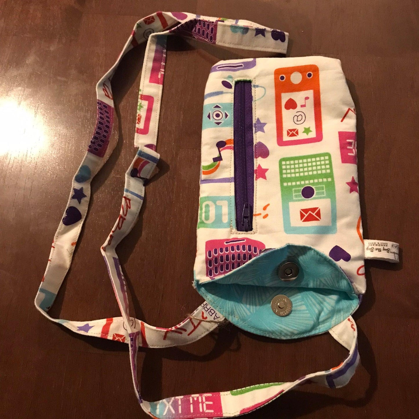 Hand-Crafted Crossbody Phone Bag