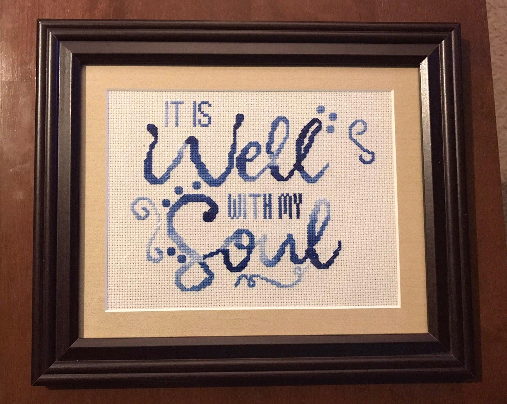 Hand-Crafted Cross Stitch