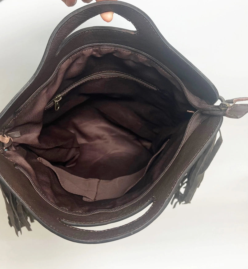 Bonanza Cowhide Crossbody