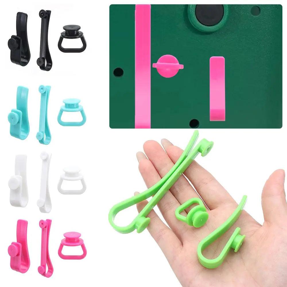 Bogg Bag 3Pcs/Set Plastics Hook Button