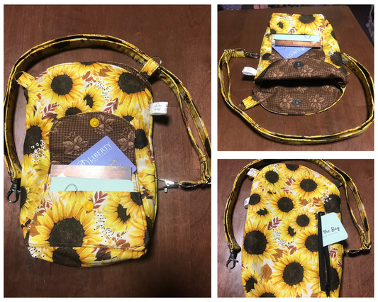 Hand-Crafted Crossbody Phone Bag with Attached Mini Wallet - Buy the Bag and More