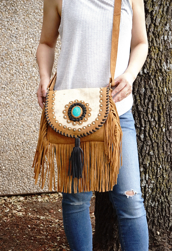 Western Style Crossbody Bag Rodeo